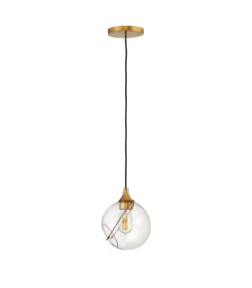 Skye Globe Pendant Ceiling Light Heritage Brass-1