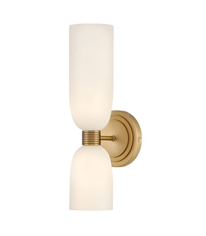Tallulah Bathroom Wall Lamp Lacquered Brass IP44-1