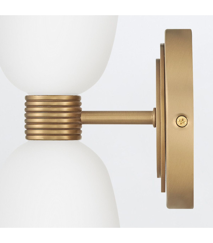Tallulah Bathroom Wall Lamp Lacquered Brass IP44-7