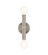 Torche Bathroom Wall Lamp Brushed Nickel IP44-4