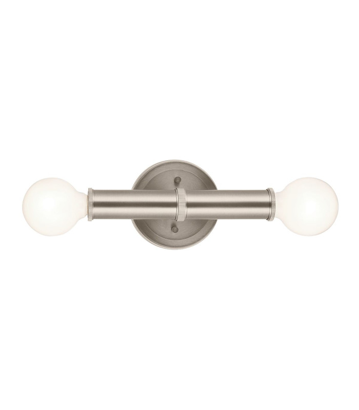 Torche Bathroom Wall Lamp Brushed Nickel IP44-5