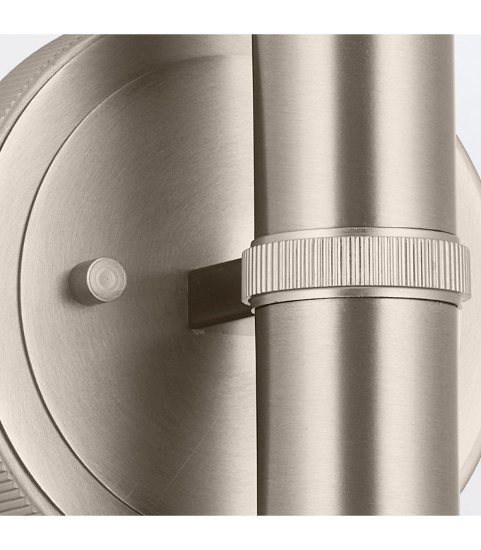 Torche Bathroom Wall Lamp Brushed Nickel IP44-7