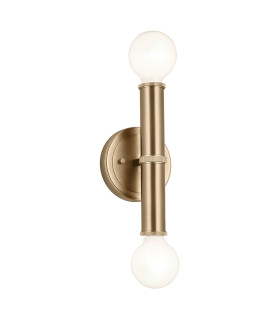 Torche Bathroom Wall Lamp Champagne Bronze IP44-1