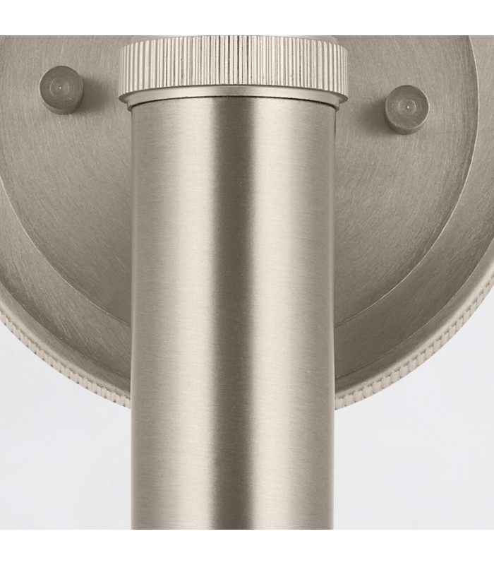 Torche Bathroom Wall Lamp Brushed Nickel IP44-10