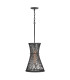 Twyla Wire Frame Pendant Ceiling Light Black-1