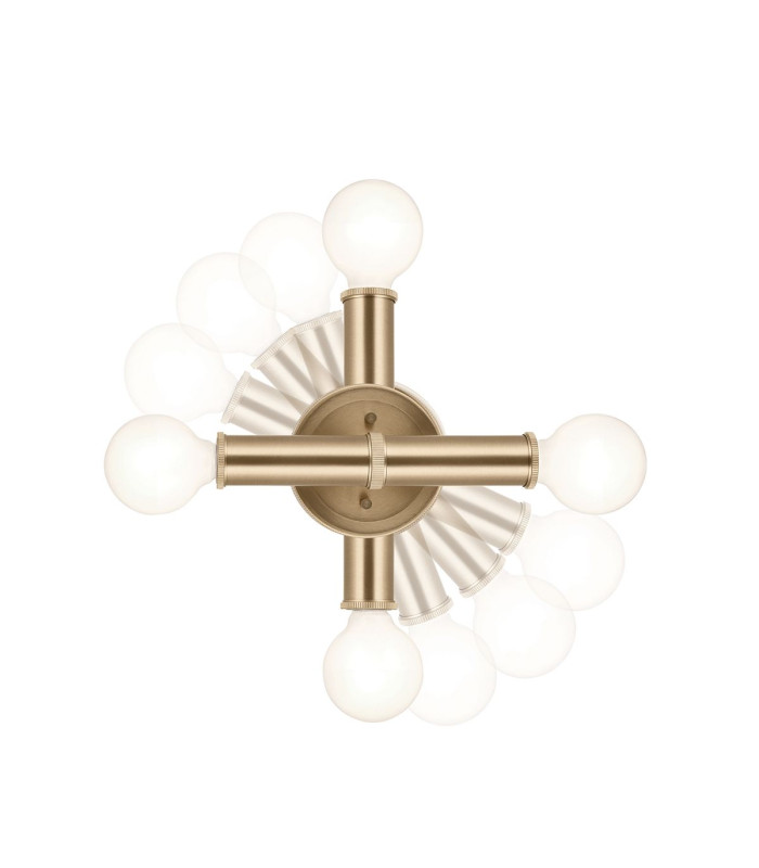 Torche Bathroom Wall Lamp Champagne Bronze IP44-7