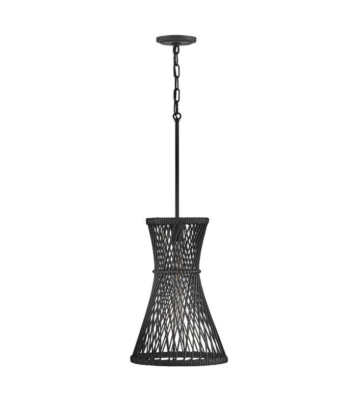 Twyla Wire Frame Pendant Ceiling Light Black-6