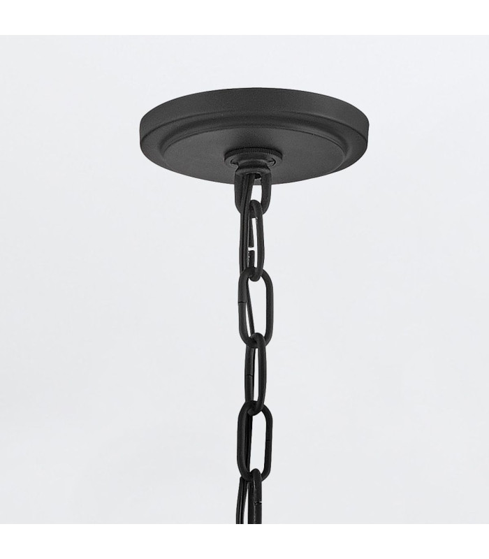 Twyla Wire Frame Pendant Ceiling Light Black-9