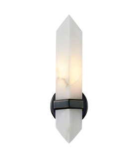 Valencia Flush Wall Lamp Urban Bronze-1