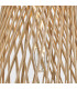 Twyla Wire Frame Pendant Ceiling Light Burnished Gold-7