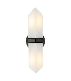 Valencia Up Down Flush Wall Lamp Urban Bronze-1