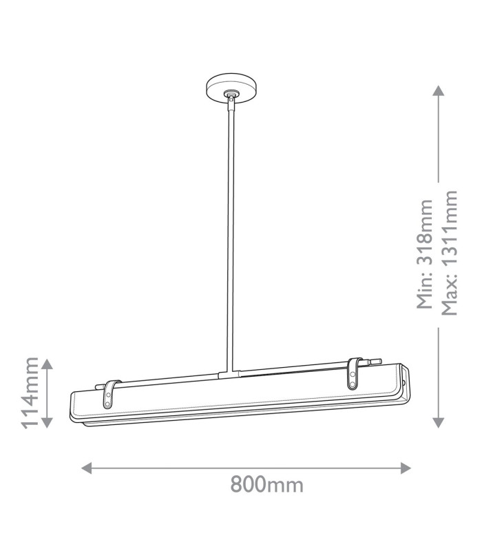 Valise Bar Pendant Ceiling Light Vintage Brass Cognac Leather-2