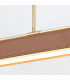 Valise Bar Pendant Ceiling Light Vintage Brass Cognac Leather-4