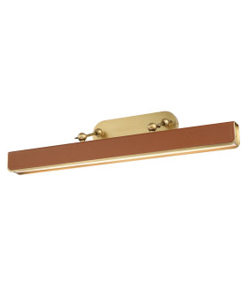 Valise Large Picture Light Vintage Brass Cognac Leather-1