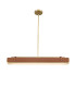 Valise Bar Pendant Ceiling Light Vintage Brass Cognac Leather-7