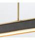 Valise Bar Pendant Ceiling Light Vintage Brass Tuxedo Leather-6