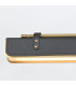 Valise Bar Pendant Ceiling Light Vintage Brass Tuxedo Leather-7