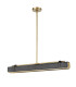 Valise Bar Pendant Ceiling Light Vintage Brass Tuxedo Leather-11