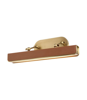 Valise Medium Picture Light Vintage Brass Cognac Leather-1