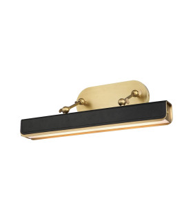 Valise Medium Picture Light Vintage Brass Tuxedo Leather-1