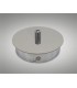 Ceiling Box Polished Chrome, c, w Cable Grip, Earth Wire & 3 Pole Terminal Block - 2