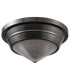 Willard Bowl Semi Flush Ceiling Light Urban Bronze-4