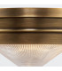 Willard Bowl Semi Flush Ceiling Light Vintage Brass-8