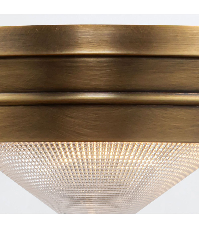 Willard Bowl Semi Flush Ceiling Light Vintage Brass-8