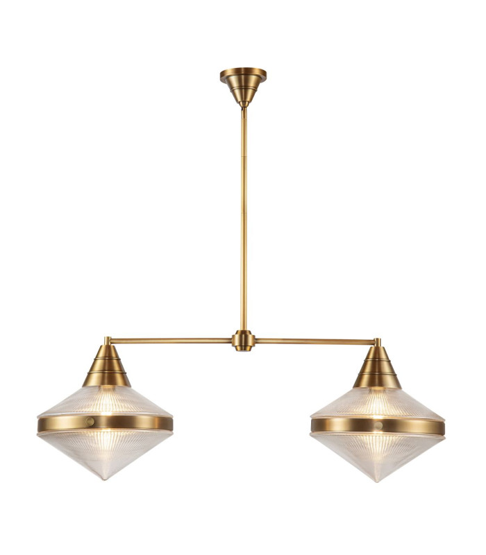 Willard Bar Pendant Ceiling Light Vintage Brass-1