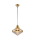 Willard Dome Pendant Ceiling Light Vintage Brass-1