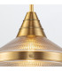 Willard Dome Pendant Ceiling Light Vintage Brass-6
