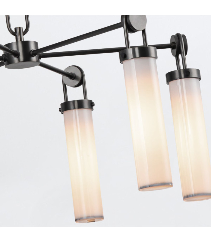 Wynwood 6 Light Multi Arm Pendant Ceiling Light Urban Bronze-3