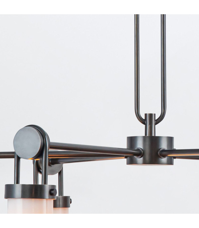 Wynwood 6 Light Multi Arm Pendant Ceiling Light Urban Bronze-4