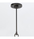 Wynwood 6 Light Multi Arm Pendant Ceiling Light Urban Bronze-5