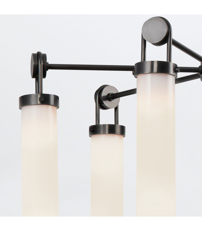 Wynwood 6 Light Multi Arm Pendant Ceiling Light Urban Bronze-6