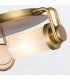 Wynwood Multi Arm Semi Flush Ceiling Lamp Vintage Brass-3