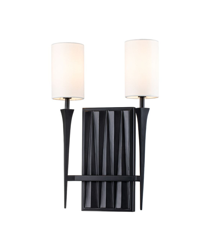 Crest Candle Wall Lamp Matte Black-1