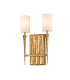 Crest Candle Wall Lamp Gold Leaf-1