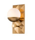Deco Bathroom Wall Lamp Laquered Gold IP44-1