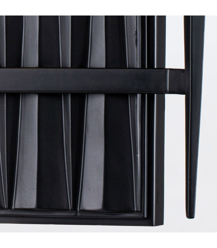 Crest Candle Wall Lamp Matte Black-4