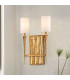 Crest Candle Wall Lamp Gold Leaf-2