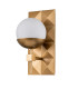 Deco Bathroom Wall Lamp Laquered Gold IP44-4