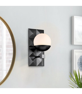 Deco Bathroom Wall Lamp Black IP44-2
