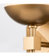 Deco Bathroom Wall Lamp Laquered Gold IP44-5