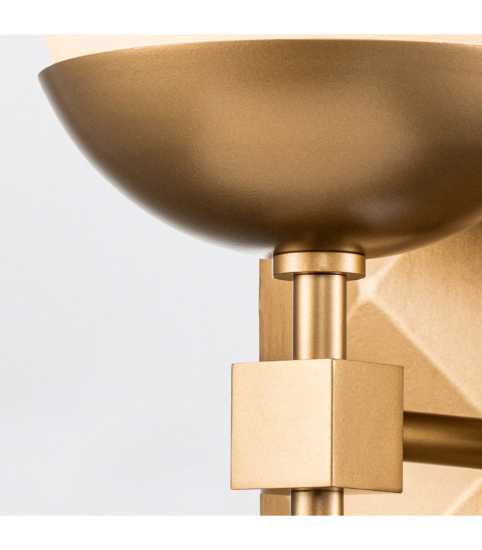 Deco Bathroom Wall Lamp Laquered Gold IP44-5