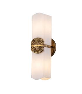Elan Up & Down Wall Lamp Gold Leaf IP44-1