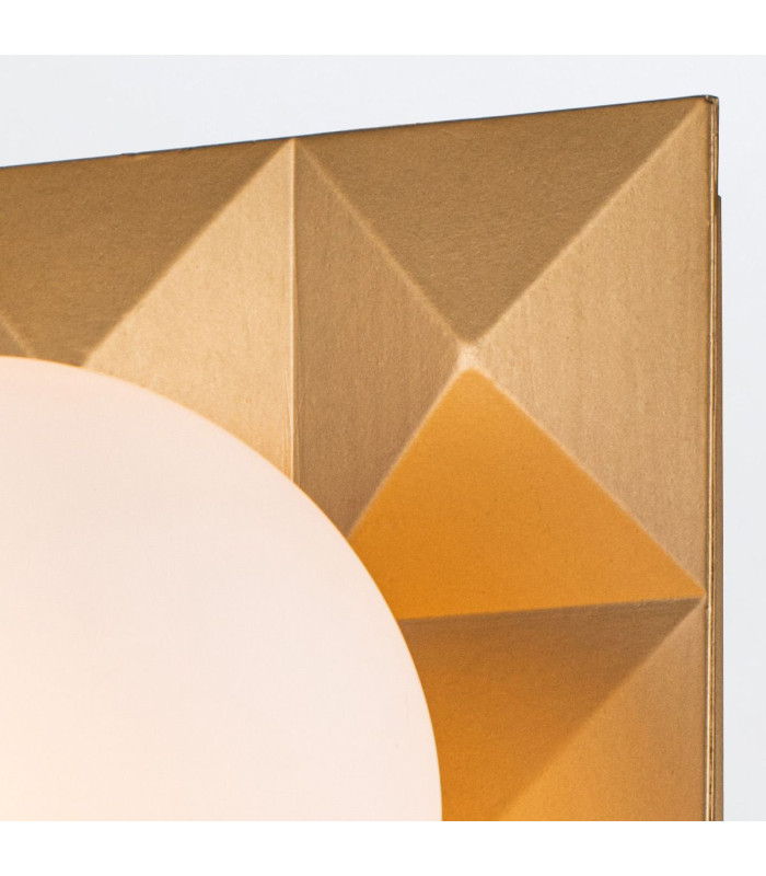 Deco Bathroom Wall Lamp Laquered Gold IP44-7
