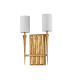 Crest Candle Wall Lamp Gold Leaf-7