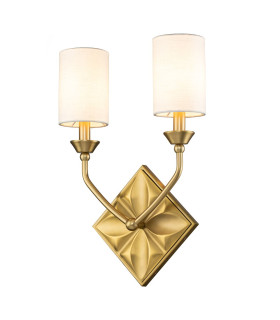 Epsilon Candle Wall Lamp Aged Brass IP44-1