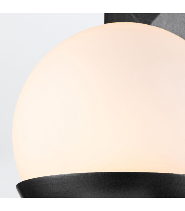 Deco Bathroom Wall Lamp Black IP44-7